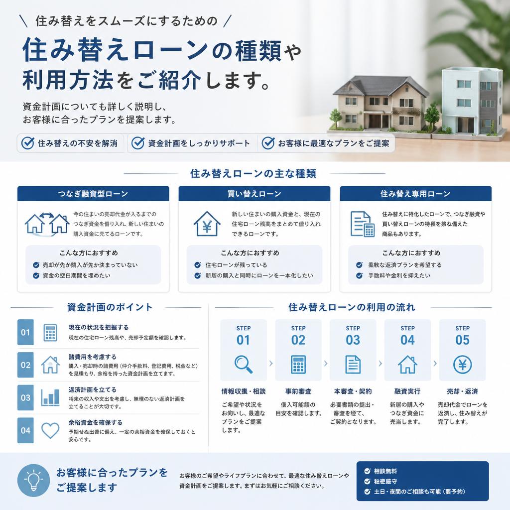 住み替えローンの活用法